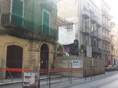 Il restringimento di via Crisanzio